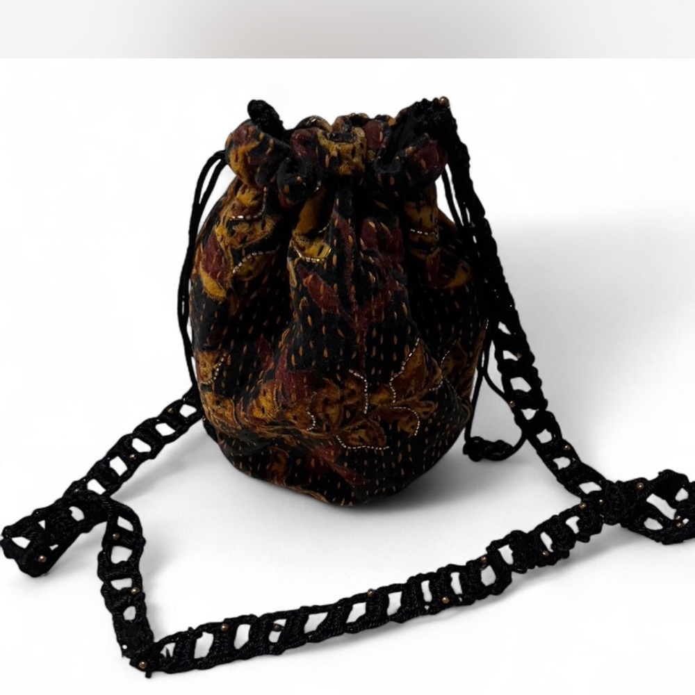 Free People Velvet Moon Crossbody Bucket Bag